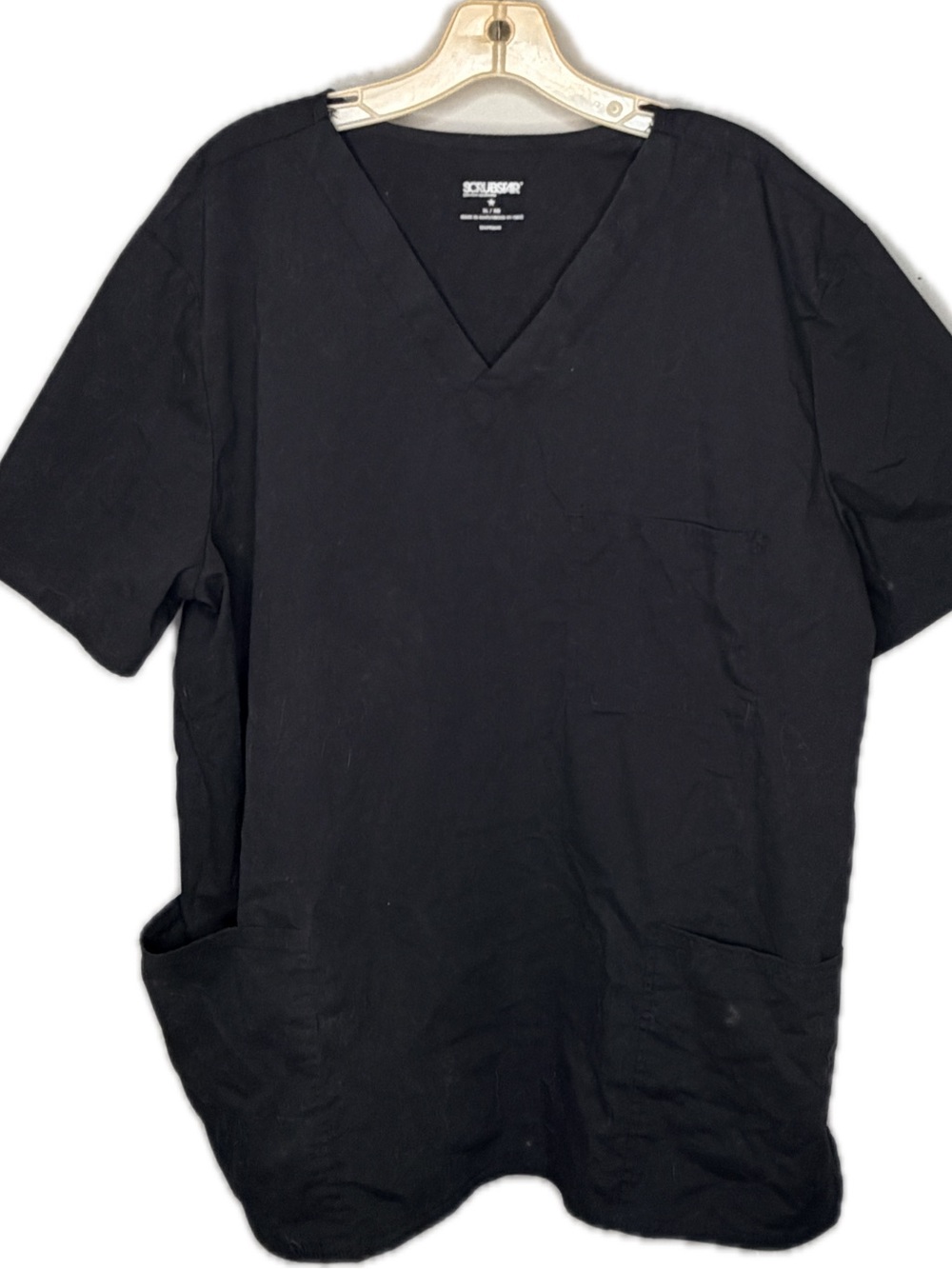 ScrubStar Black Scrub Shirt
